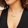 Thumbnail Image 1 of 4.5mm Herringbone Chain Necklace in Solid Sterling Silver  - 18"