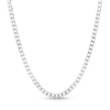 Thumbnail Image 0 of 3.2mm Curb Chain Necklace in Solid Sterling Silver  - 20"