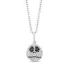 Disney Treasures The Nightmare Before Christmas 0.145 CT. T.W. Diamond Jack Skellington Pendant in Sterling Silver