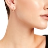 Thumbnail Image 1 of Diamond-Cut 15.0mm Tube Hoop Earrings in Hollow 14K Gold