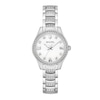 Thumbnail Image 0 of Ladies' Bulova Crystal Accent Silver-Tone Watch with Mother-of-Pearl Dial (Model: 96L311)