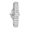 Thumbnail Image 2 of Ladies' Bulova Crystal Accent Silver-Tone Watch with Mother-of-Pearl Dial (Model: 96L311)