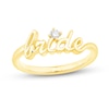 0.04 CT. Diamond "bride" Ring in 10K Gold