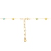 Thumbnail Image 1 of EFFY™ Collection Multi-Colour Multi-Gemstone Station Necklace in 14K Gold