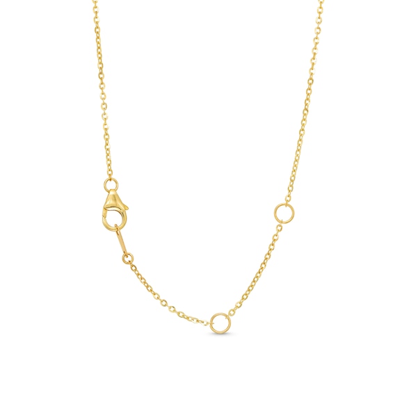 Diamond-Cut Brilliance Beads Necklace in 14K Gold