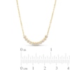 Thumbnail Image 3 of Diamond-Cut Brilliance Beads Necklace in 14K Gold