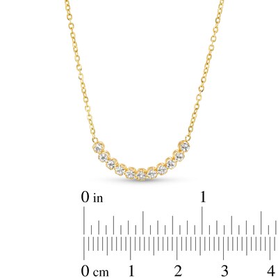 Diamond-Cut Brilliance Beads Necklace in 14K Gold