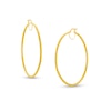 Thumbnail Image 0 of Diamond-Cut 50.0mm Hoop Earrings in 14K Gold