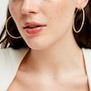 Thumbnail Image 1 of Diamond-Cut 50.0mm Hoop Earrings in 14K Gold