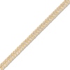 Thumbnail Image 0 of Diamond-Cut 4.6mm Curb Chain Bracelet in Hollow 14K Two-Tone Gold - 7.5"