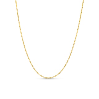 0.9mm Box Chain Necklace in Solid 14K Gold - 18"