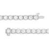 Thumbnail Image 2 of 10.00 CT. T.W. Certified Lab-Created Diamond Tennis Bracelet in 10K White Gold (I/I1) - 7.25"