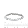 Thumbnail Image 3 of 10.00 CT. T.W. Certified Lab-Created Diamond Tennis Bracelet in 10K White Gold (I/I1) - 7.25"