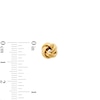 Thumbnail Image 3 of Love Knot Studs and Hoop Earrings Set in 10K Gold