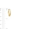 Thumbnail Image 4 of Love Knot Studs and Hoop Earrings Set in 10K Gold