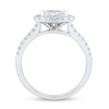 Thumbnail Image 1 of Sideways 0.69 CT. T.W. Marquise-Cut Diamond Frame Ring in 14K White Gold (I/SI2-I1)