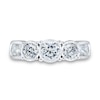 1.95 CT. T.W. Diamond Three Stone Engagement Ring in 14K White Gold (I/I2)