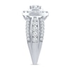 Thumbnail Image 1 of 1.95 CT. T.W. Diamond Frame Multi-Row Engagement Ring in 14K White Gold (I/I1-I2)