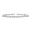 Thumbnail Image 0 of 2.95 CT. T.W. Multi-Diamond Line Bracelet in 14K White Gold