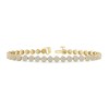 Thumbnail Image 1 of 2.95 CT. T.W. Multi-Diamond Line Bracelet in 14K Gold