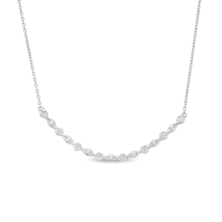 Ladies' Adjustable 0.8mm Box Chain Necklace in Sterling Silver