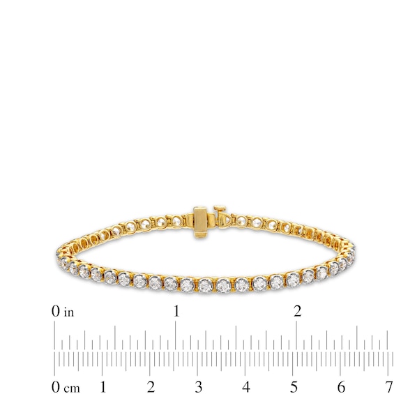 5.0 CT. T.W. Diamond Tennis Bracelet in 10K Gold (L/I2)