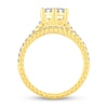 Thumbnail Image 3 of 0.53 CT. T.W. Multi-Diamond Beaded Bridal Set in 14K Gold