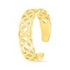 Lattice Toe Ring in 10K Gold