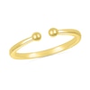 Thumbnail Image 0 of Polished Bead Wrap Toe Ring in 10K Gold