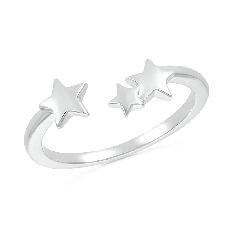 Star Cluster Wrap Toe Ring in Sterling Silver|Peoples Jewellers
