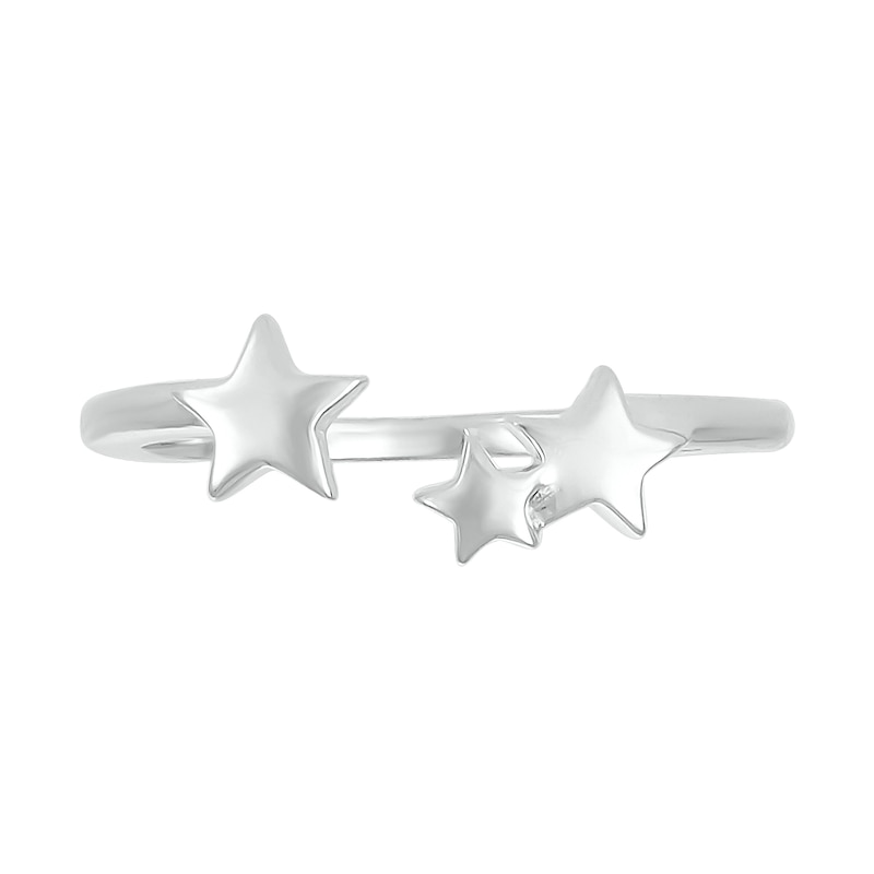 Star Cluster Wrap Toe Ring in Sterling Silver|Peoples Jewellers