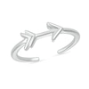 Thumbnail Image 0 of Sideways Arrow Toe Ring in 10K White Gold