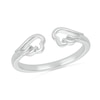 Thumbnail Image 0 of Angel Wings Wrap Toe Ring in 10K White Gold