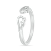 Thumbnail Image 1 of Angel Wings Wrap Toe Ring in 10K White Gold