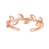 Leafy Vine Toe Ring in 10K Rose Gold