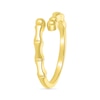 Bamboo Wrap Toe Ring in 10K Gold