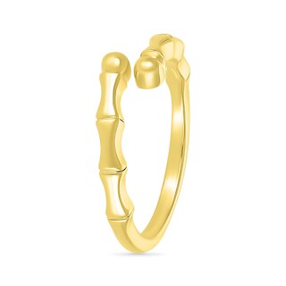 Bamboo Wrap Toe Ring in 10K Gold