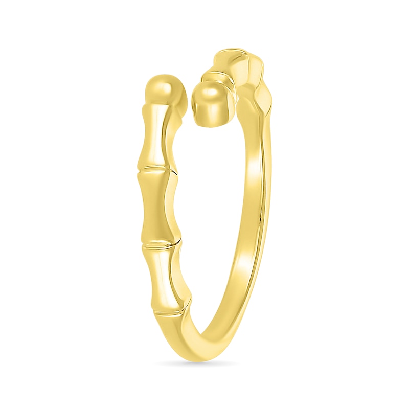 Bamboo Wrap Toe Ring in 10K Gold