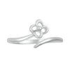 Thumbnail Image 2 of Celtic-Style Flower Wrap Toe Ring in Sterling Silver