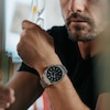 Thumbnail Image 3 of Men's Citizen Eco-Drive® Axiom Chronograph Silver-Tone Watch with Black Dial (Model: CA4580-50E)