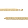 Fancy Link Bracelet in 10K Gold - 7.25"