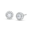 Thumbnail Image 0 of 0.50 CT. T.W. Diamond Frame Stud Earrings in 10K White Gold (J/I3)