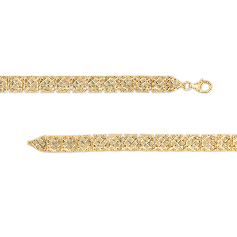 6.2mm Diamond-Cut Chain Necklace in 10K Gold - 18"|Peoples Jewellers