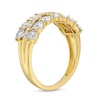 Thumbnail Image 3 of 0.50 CT. T.W. Diamond Miracle Double Row Band in 10K Gold