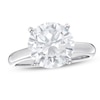 Thumbnail Image 0 of 4 CT. Certified Lab-Created Diamond Solitaire Engagement Ring in 14K White Gold (F/SI2)