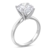 Thumbnail Image 2 of 4 CT. Certified Lab-Created Diamond Solitaire Engagement Ring in 14K White Gold (F/SI2)