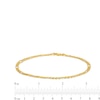 Thumbnail Image 3 of 2.8mm Figaro Chain Necklace and Bracelet Set in Hollow 10K Gold