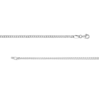 Saturn Chain, Paper Clip Chain and Curb Chain Bracelet Set in Solid Sterling Silver  - 7.5"