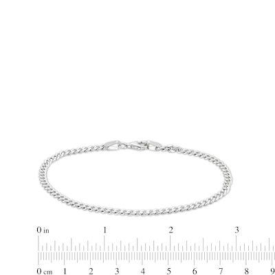 Saturn Chain, Paper Clip Chain and Curb Chain Bracelet Set in Solid Sterling Silver  - 7.5"