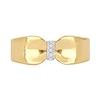 Thumbnail Image 2 of Eternally Bonded Diamond Accent Collar Tie Ring in 14K Gold